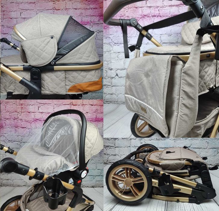 * CARRINHO DE BEBÉ TRIO * 3 em 1 * NOVOS * Oportunidade + Ofertas *