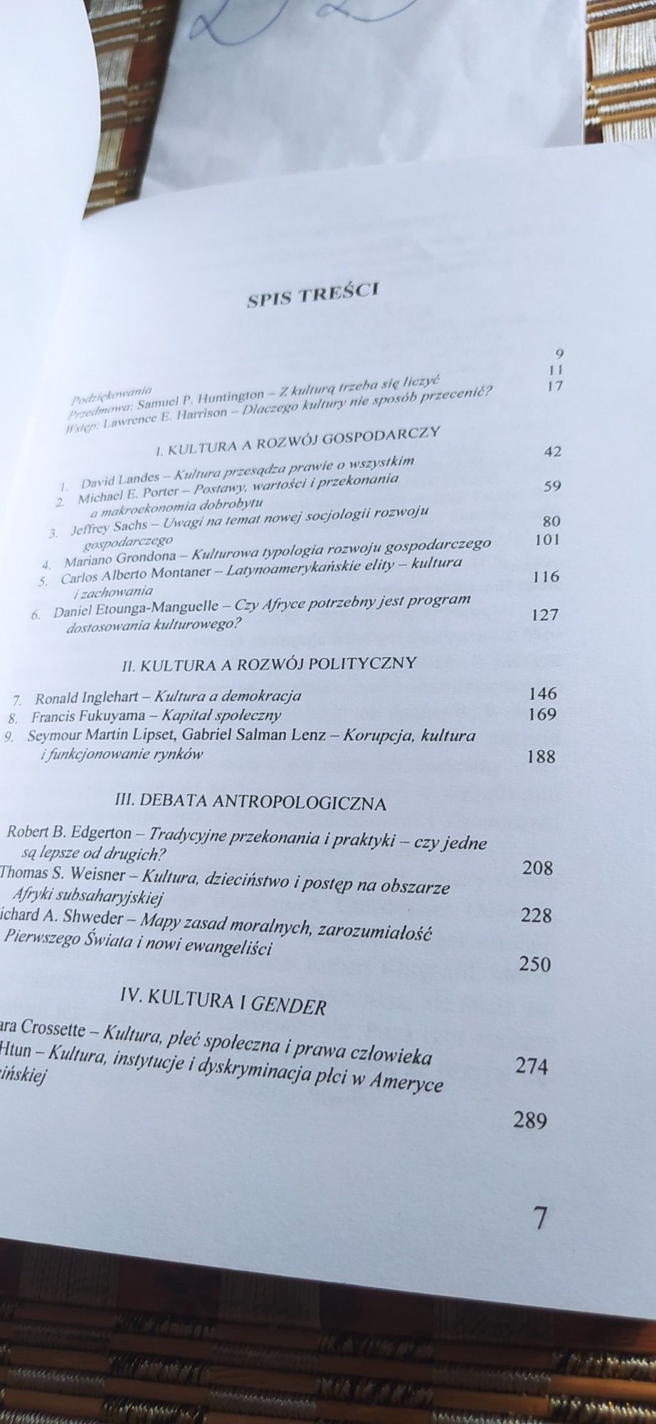 Kultura ma znaczenie Lawrence E. Harrison