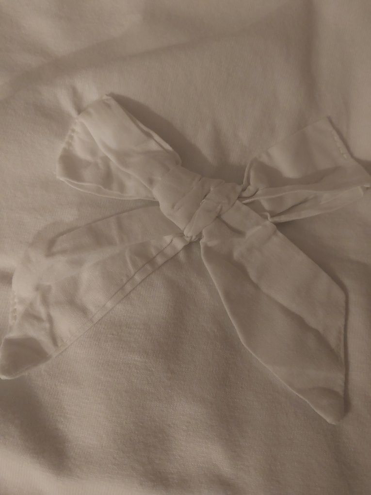 T-shirt bluzka z kokardkami Reserved 134