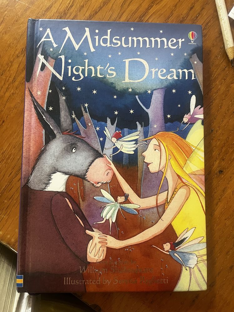 Шекспир  на английском Midsummer night’s dream