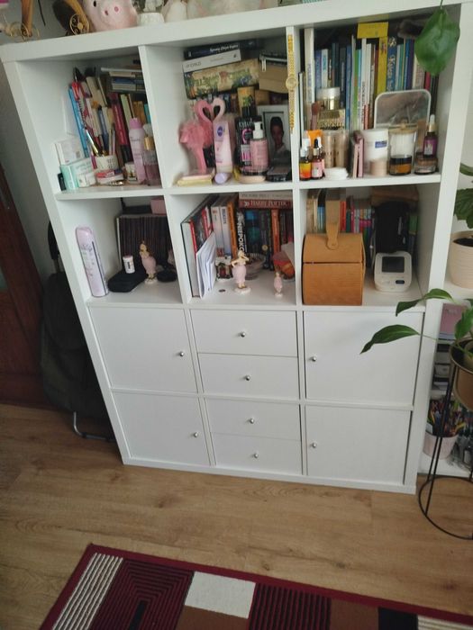 Biały regał z Ikei