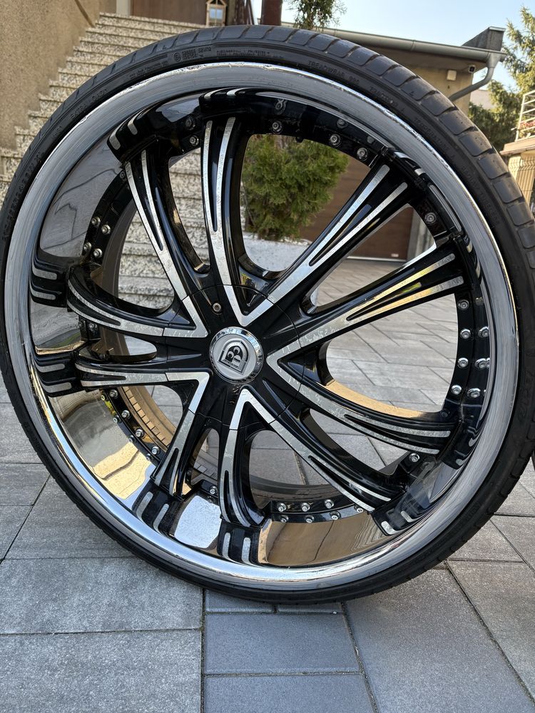 Koła 275/25/24 Alufelgi 24” 24 Cale 5x130 Porsche Cayene Vw Audi Q7
