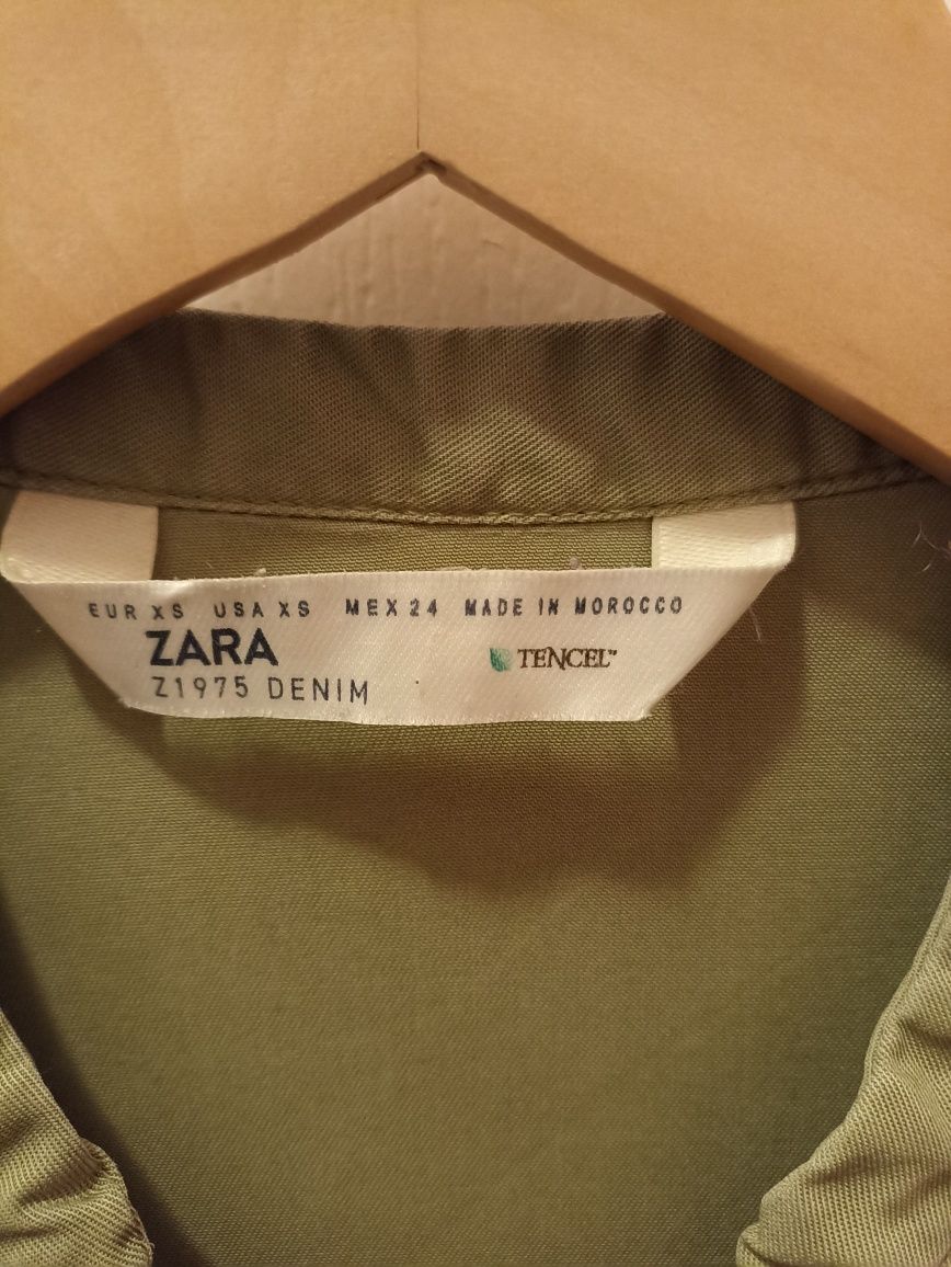 Koszula jeansowa Zara 36 gratis sukienka Zara xs