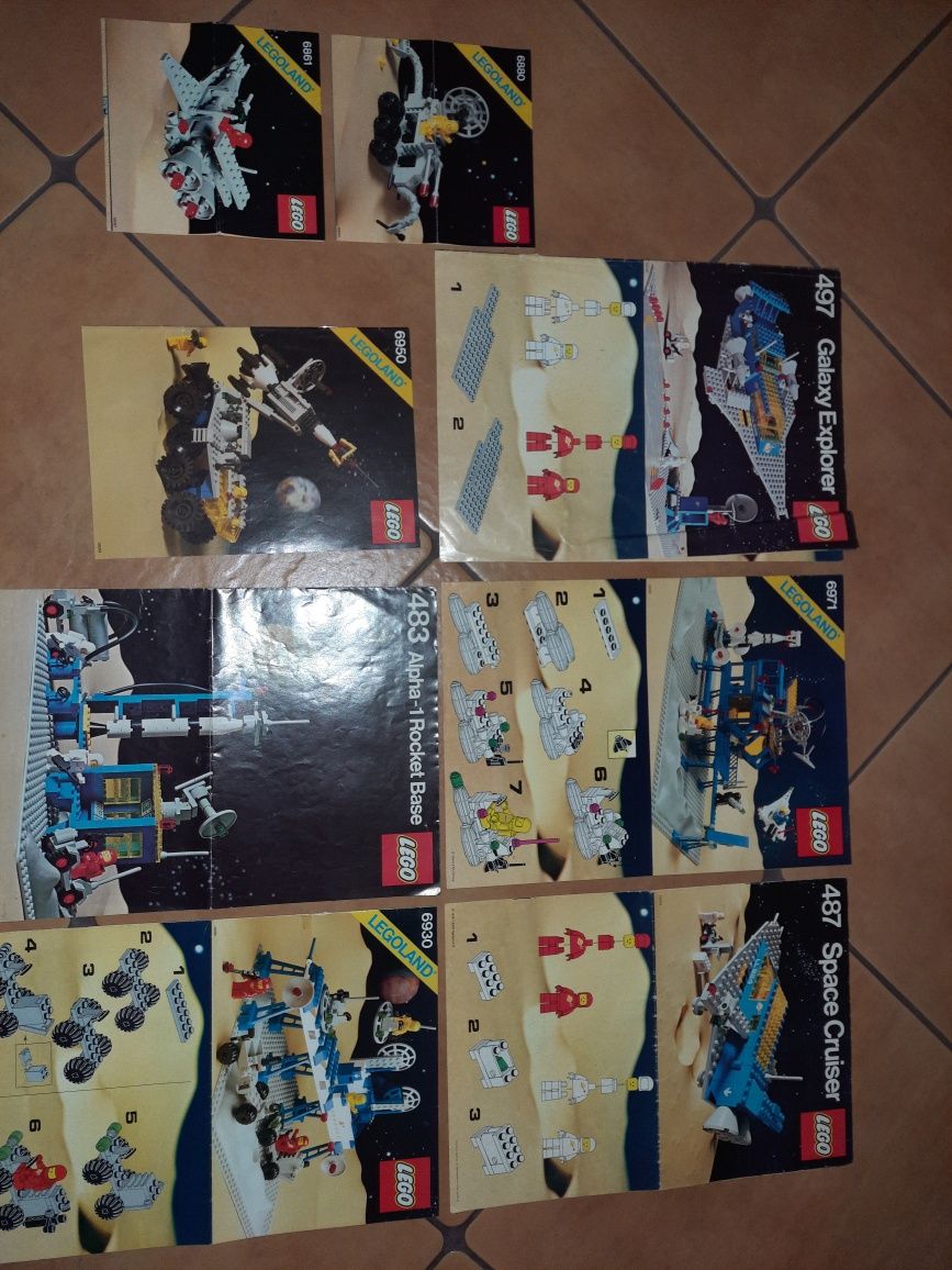 Lego space legoland system space kosmos unikaty instrukcje kg