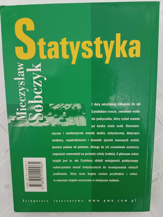 Statystyka Mieczysław Sobczyk