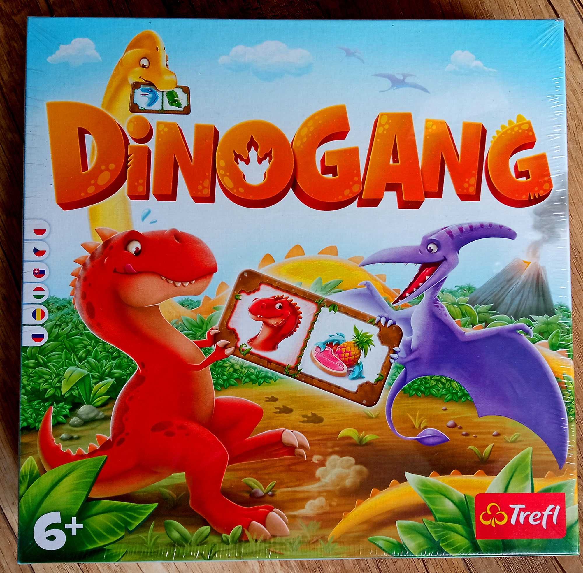 Dinogang - gra planszowa TREFL, NOWA