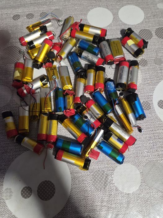 Akumulatorki ok 50 szt.
