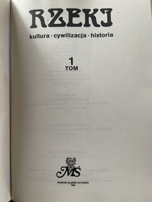 Rzeki Kultura cywilizacja historia 9 tomów