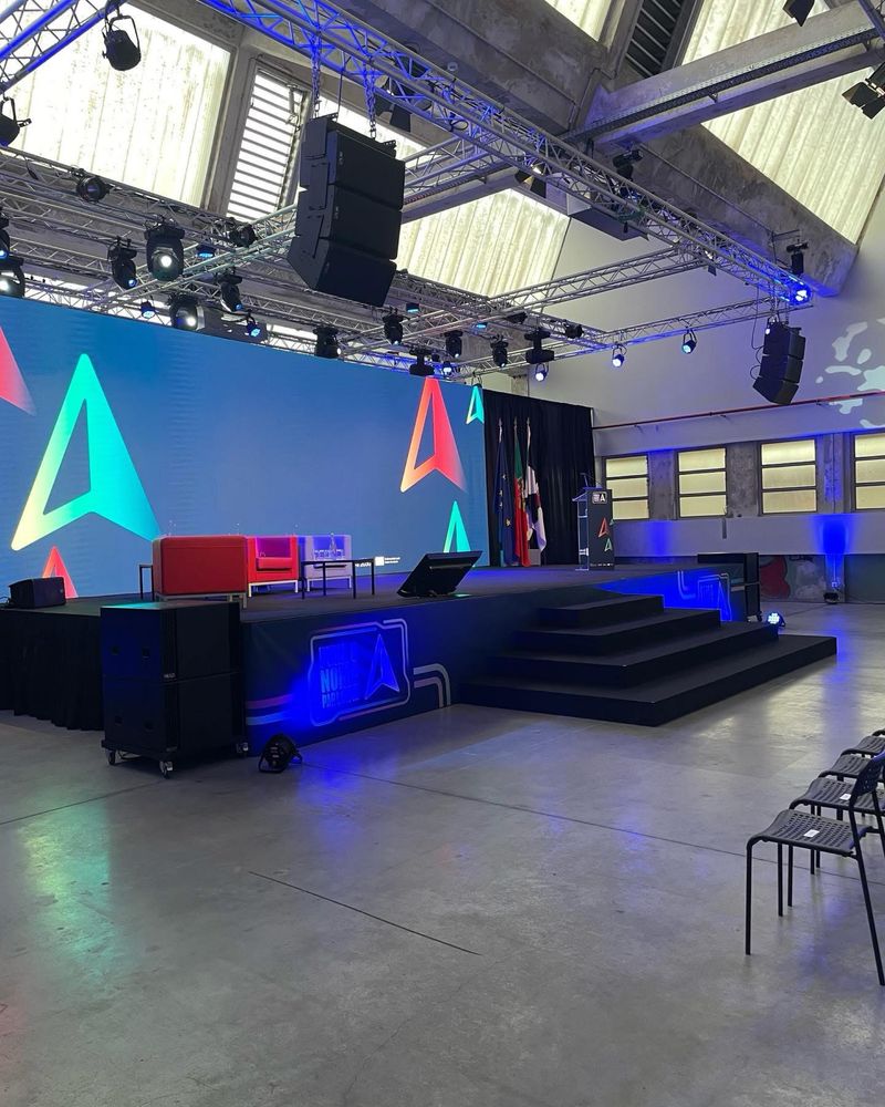 Ledwall P2.7 50 m2 audiovisual - ecra de leds