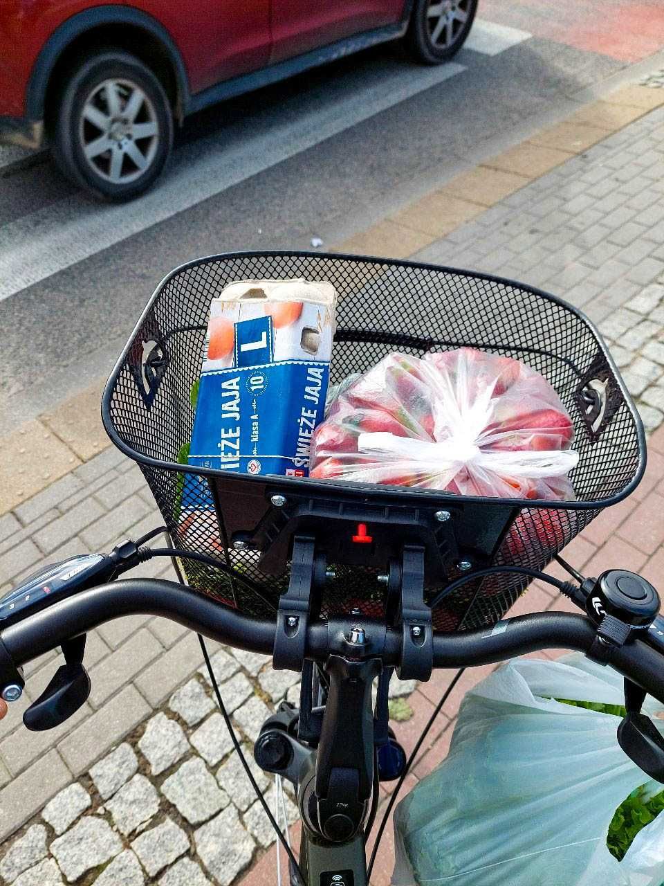 KOSZ ROWEROWY koszyk na kierownicę roweru