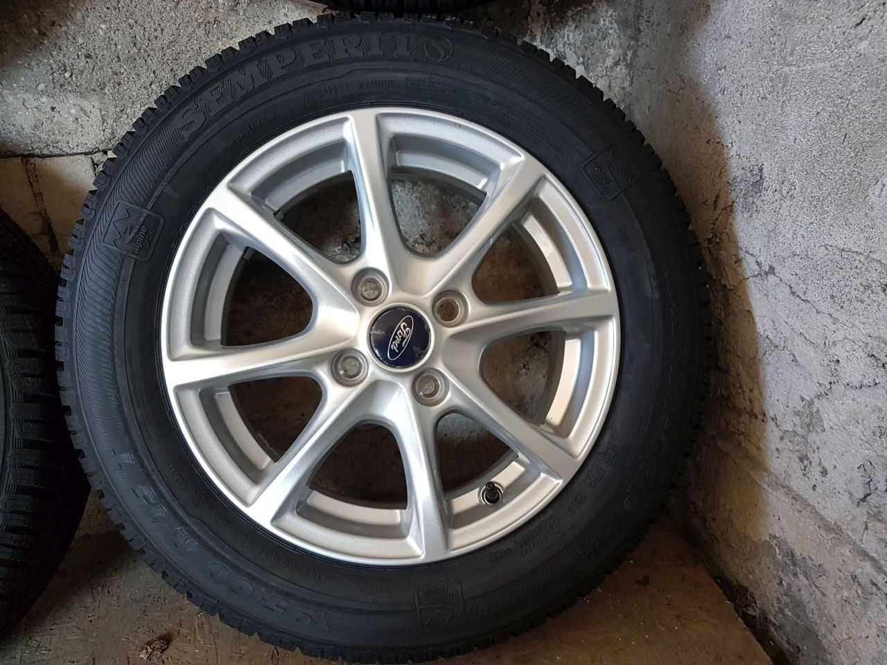 Nowe Felgi aluminiowe Ford R15 4x108 6JX15H2 ET 45 czujniki TPMS