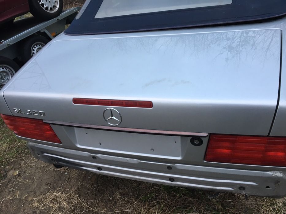 Mercedes sl 129 klapa bagażnika po lift ze stopem