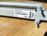 Ikea komplement drążek do szafy