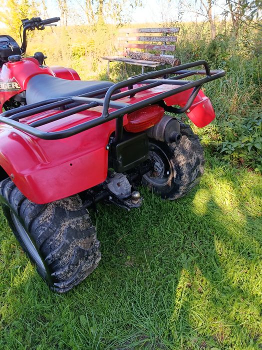 Suzuki Eiger 400 4x4 Pług Do śniegu Quad Hak Do zadań specjalnych