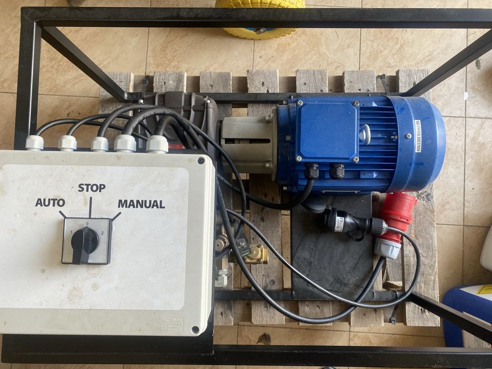 Nowa pompa do zraszania 21l/min,100 bar,3kW,interpump,włoska,kurnik