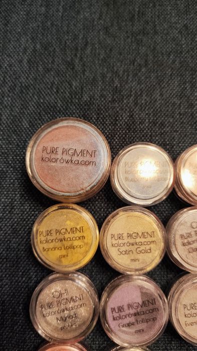 Pigmenty cienie z Kolorówka