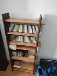 Estante para guardar Livros, CDs, DVDs, Cassetes