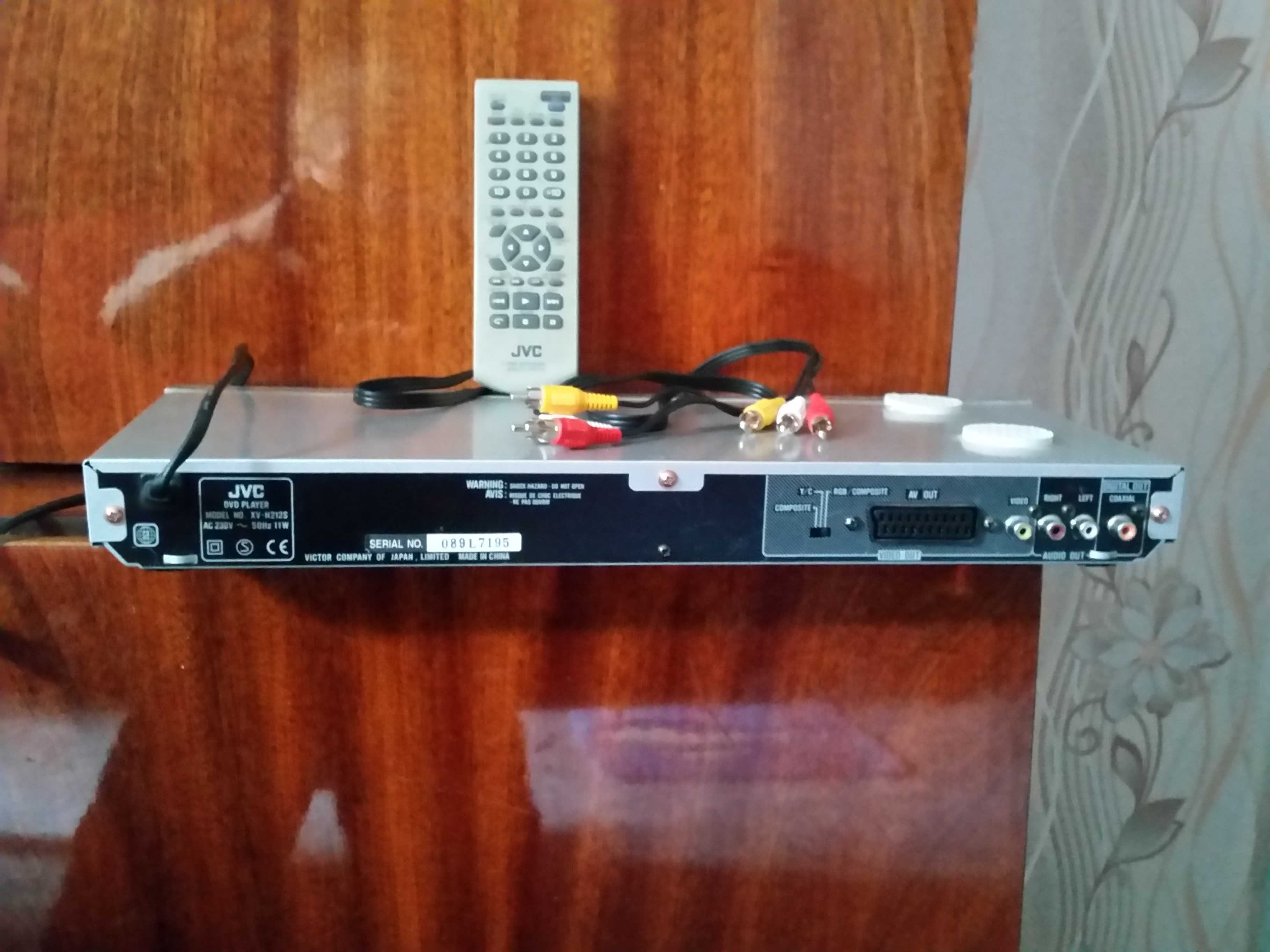 Плеер JVC ХV 212 s, DVD Player