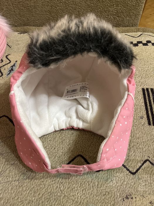 Шапка шлем зимова для дівчинки lc waikikki