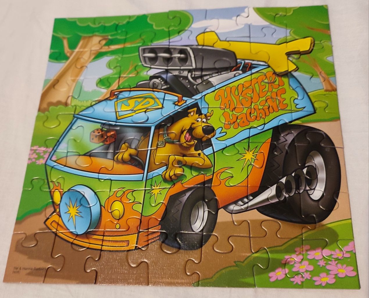 Puzzle SCOOBY-DOO (3 obrazki w jednym, łącznie 106 el.)