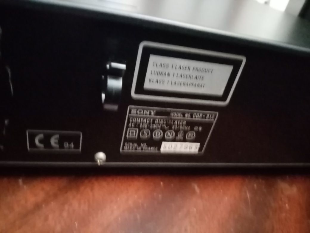 Leitor de cd Sony CDP-312