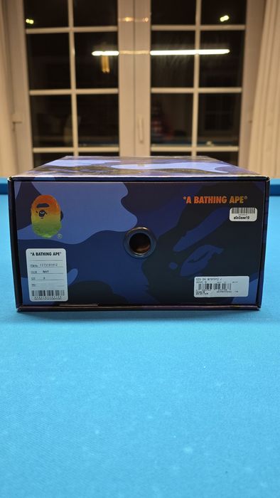 A Bathing Ape (BAPE) ORIGINAL !! jjjjhound white navy Completo+ fatura