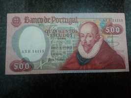 Portugal - 500$00 Escudos Ch.11 de 1979 Francisco Sanches