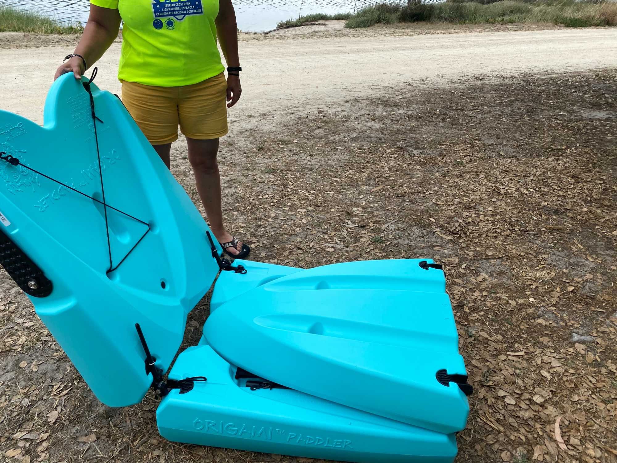 Paddle rígido dobrável em 3