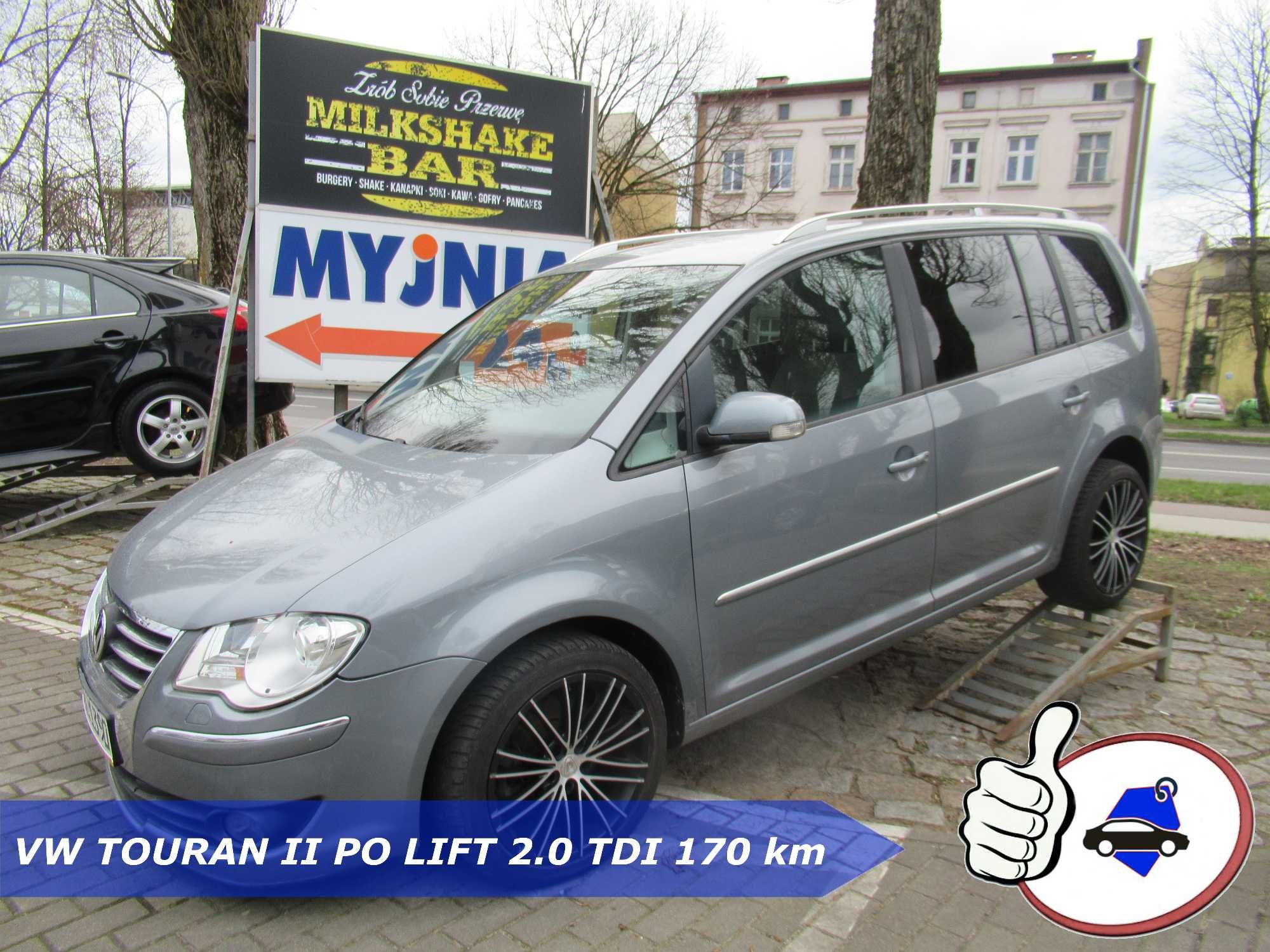 VW Volksfagen Touran lift 2.0 TDI 170KM Xenon AUTOMAT bogata wersja