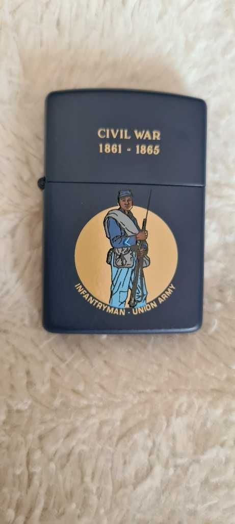 Zapalniczka Zippo Civil War Infantryman Union Army 1991r. Nowa