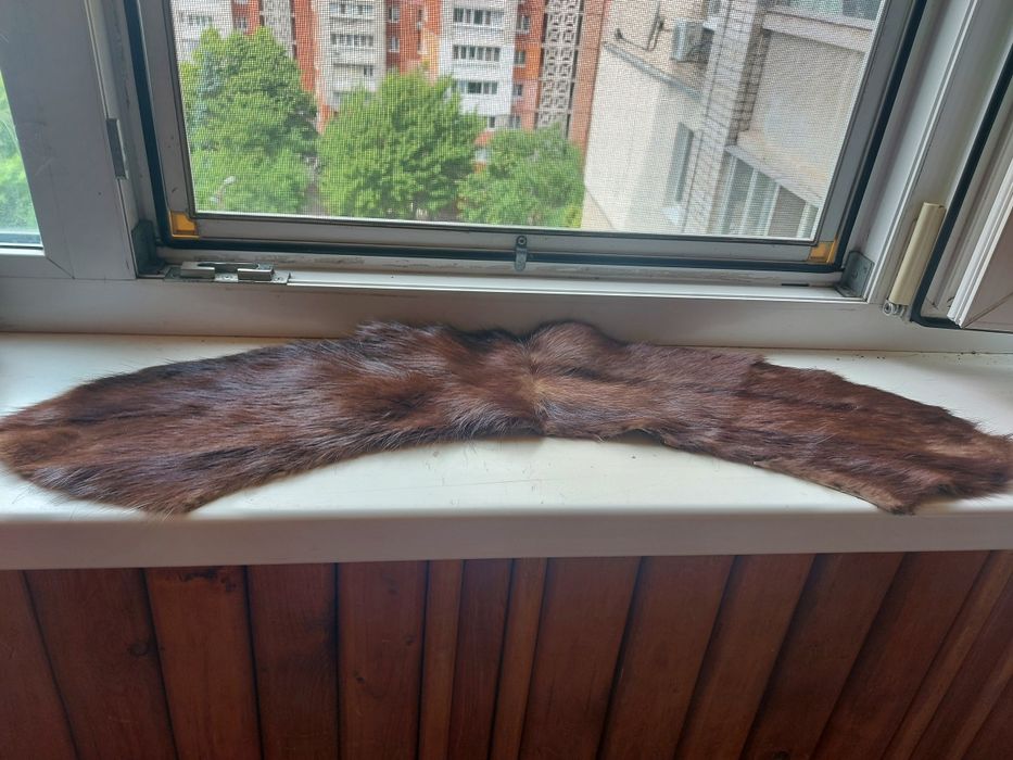 Воротник из нутрии