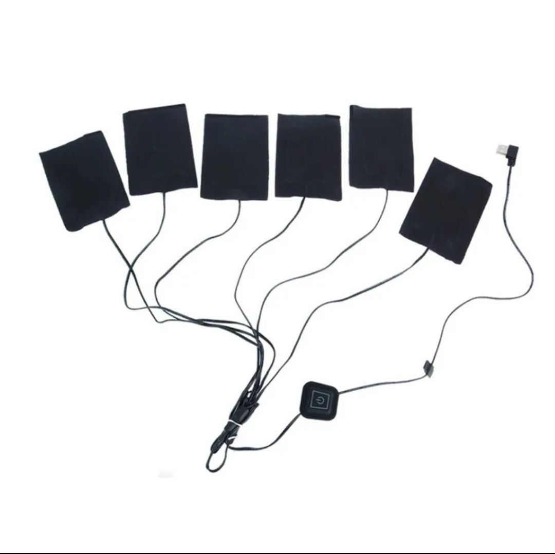 Грелки тканевые от USB нагреватель грілки 6 для одягу електричні