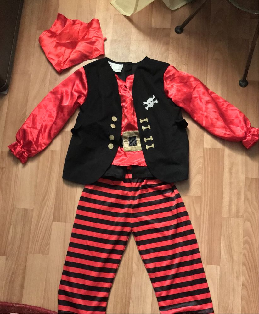 Карнавальный костюм Пират,4-6 лет