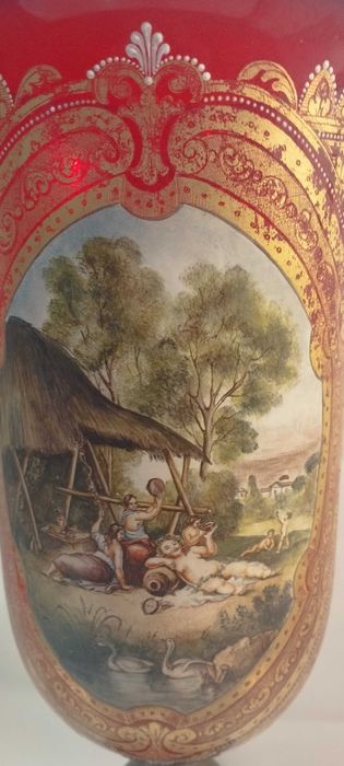 Jarra/Cálice SALVIATI Murano Veneziano 1920 / Troco