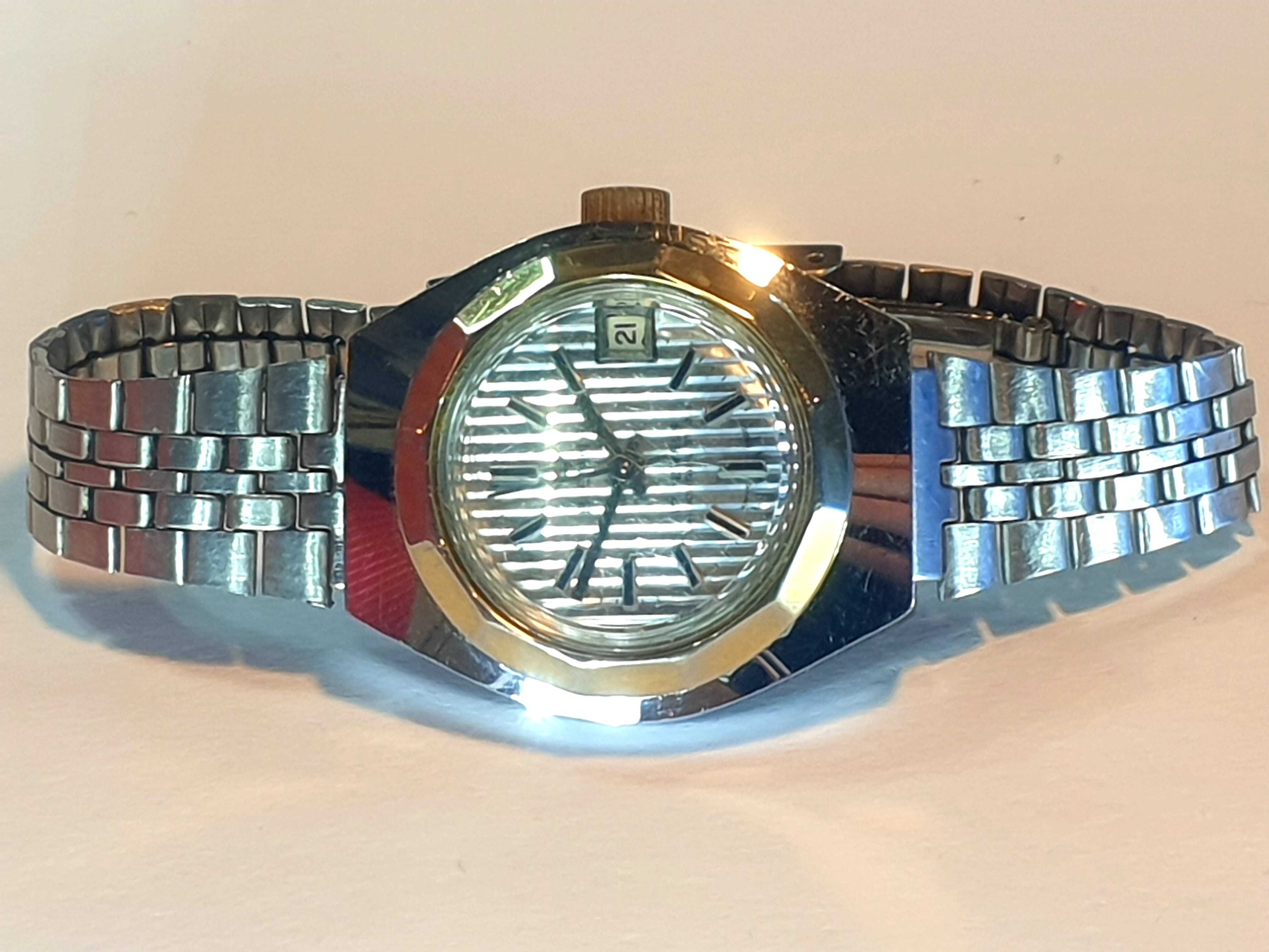 Damski zegarek mechaniczny BIENNE 17 jewels SWISS vintage