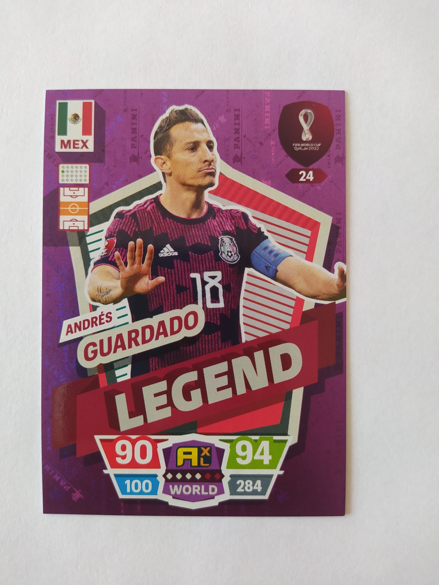 Karty panini FIFA World Cup Qatar Legend