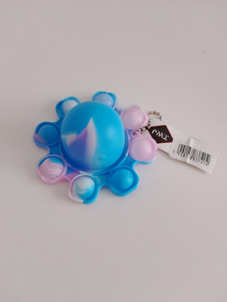 Zawieszka antystresowa Fidget Toy PUSH BUBBLE POP IT OCTAPUS CONVERTIB