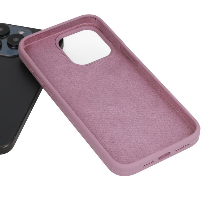 Silicone Lite Case Do Iphone 12 Pro Max Wrzosowy