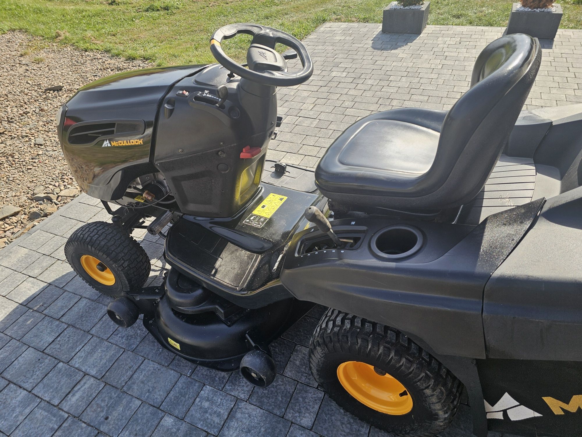 Traktorek kosiarka MACCULLoCh/husqvarna 20KM V2 pompa,hydro,idealny st