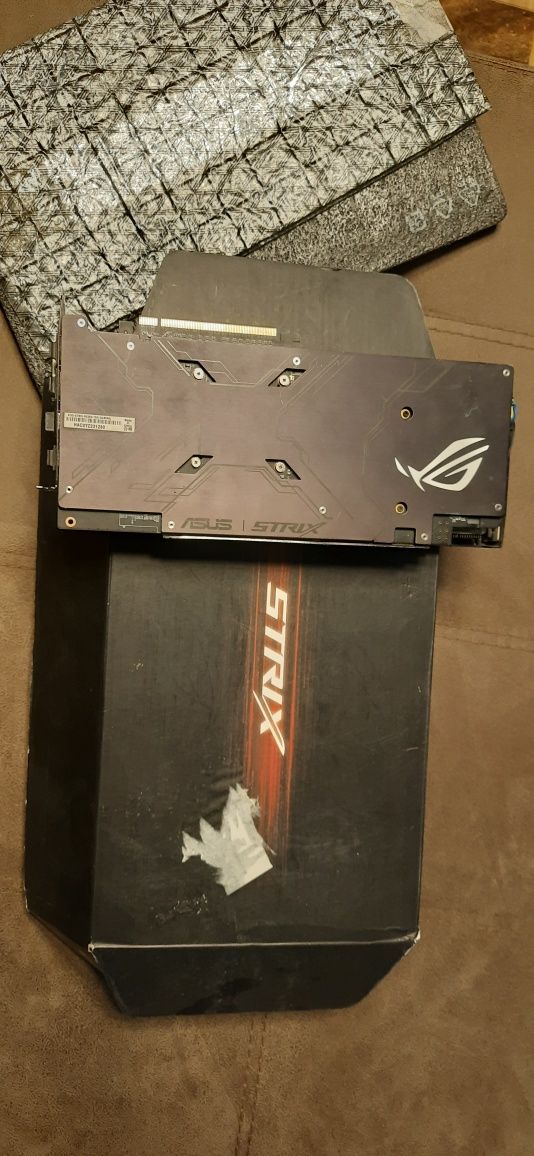 Видеокарта rx 580 8 gb strix asus