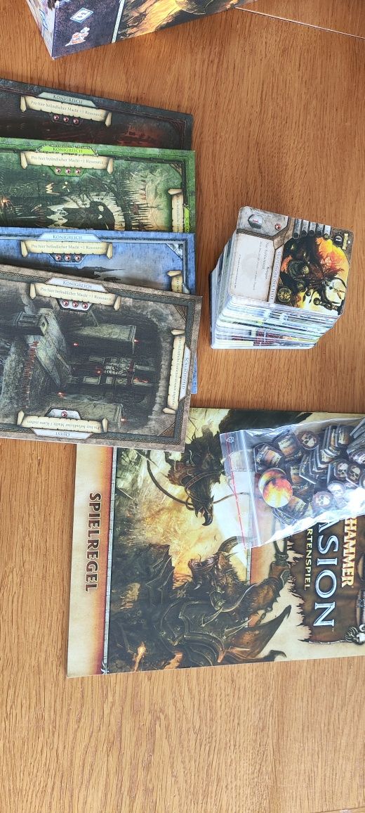 Warhammer Invasion, Inwazja, wersja niemiecka