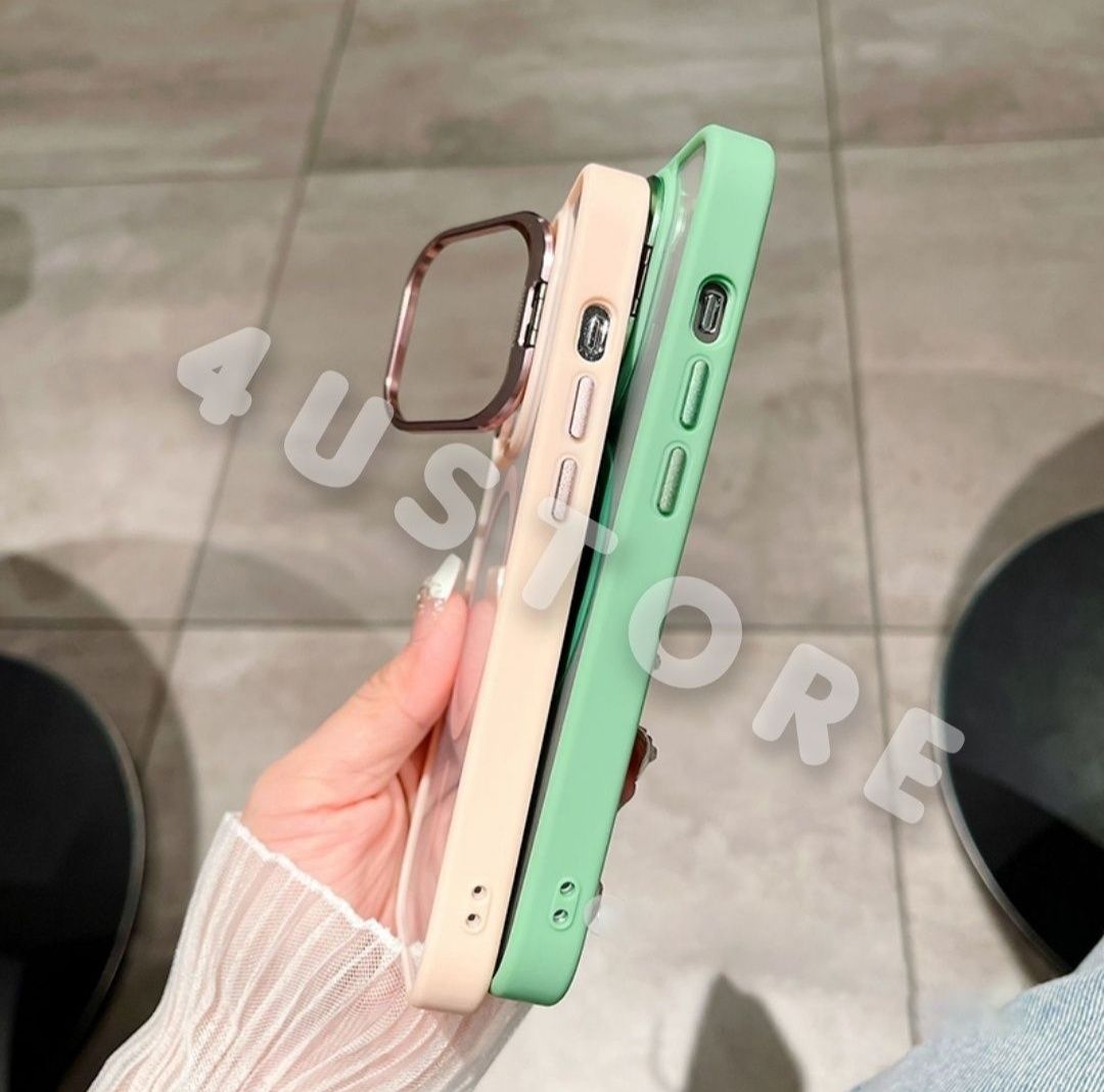 Чехол Metal Lens Magsafe на iPhone 15 Pro Max с линзами чохол з лінзам