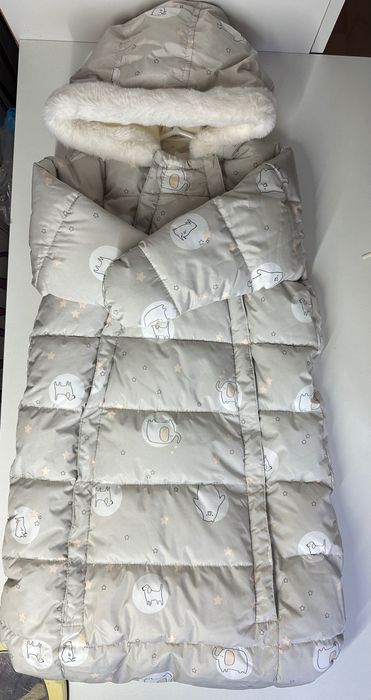 Śpiworek niemowlęcy zimowy