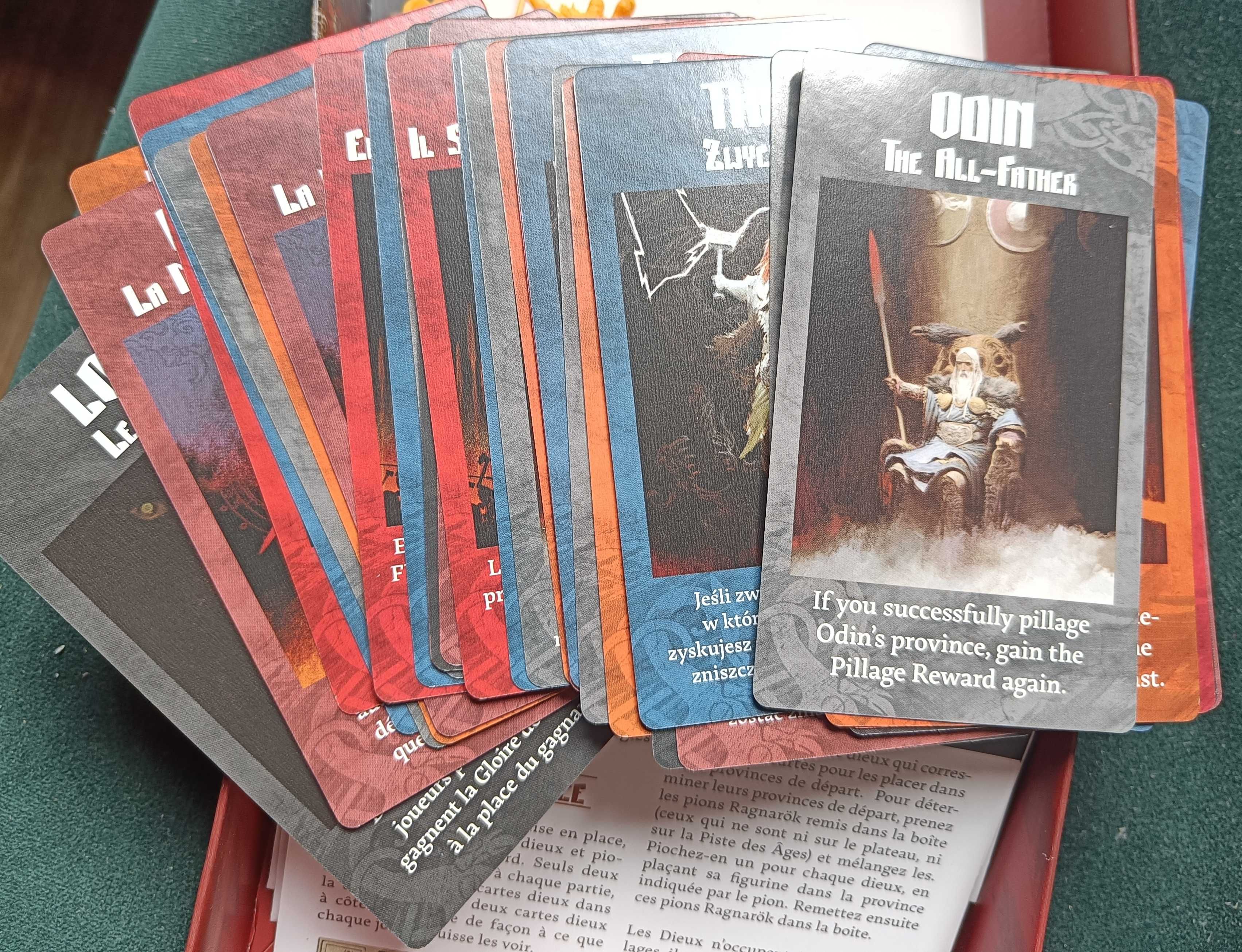 Blood Rage: Gods of Ásgard Multilingual  (PL, EN, FR, DE, IT, SP)