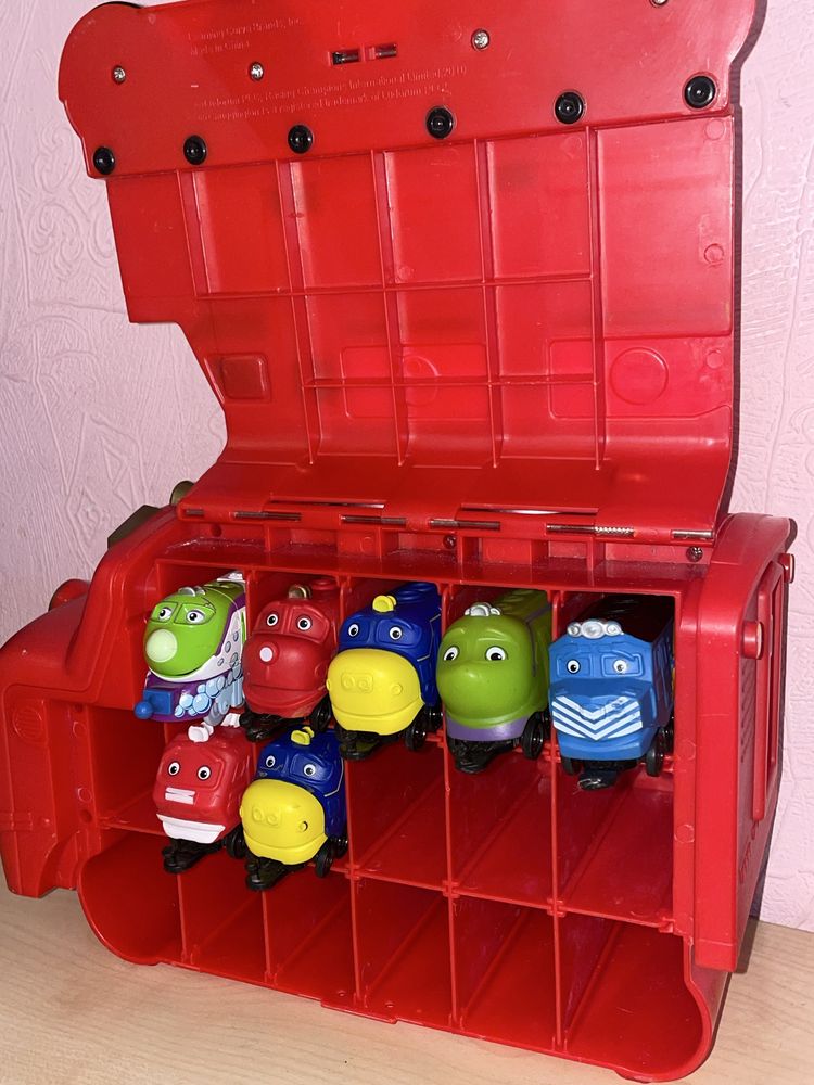Коллекционный кейс Вилсон Chuggington Die-Cast Tomy паровозики