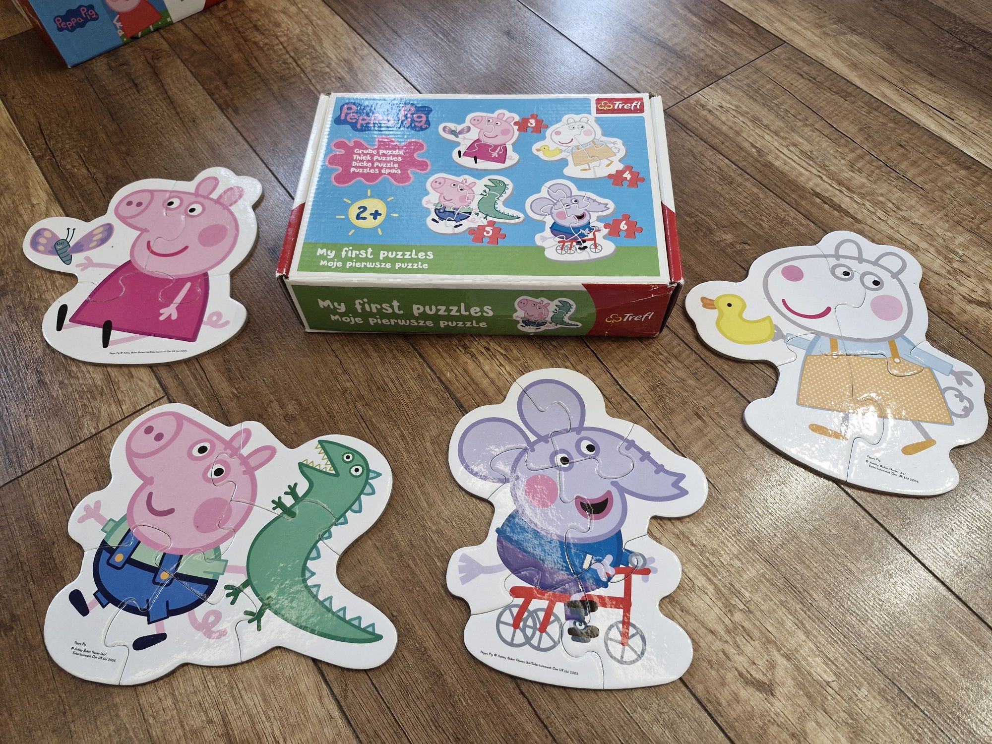 Puzzle 2+ kompletne My first puzzles, Moje pierwsze puzzle Trefl