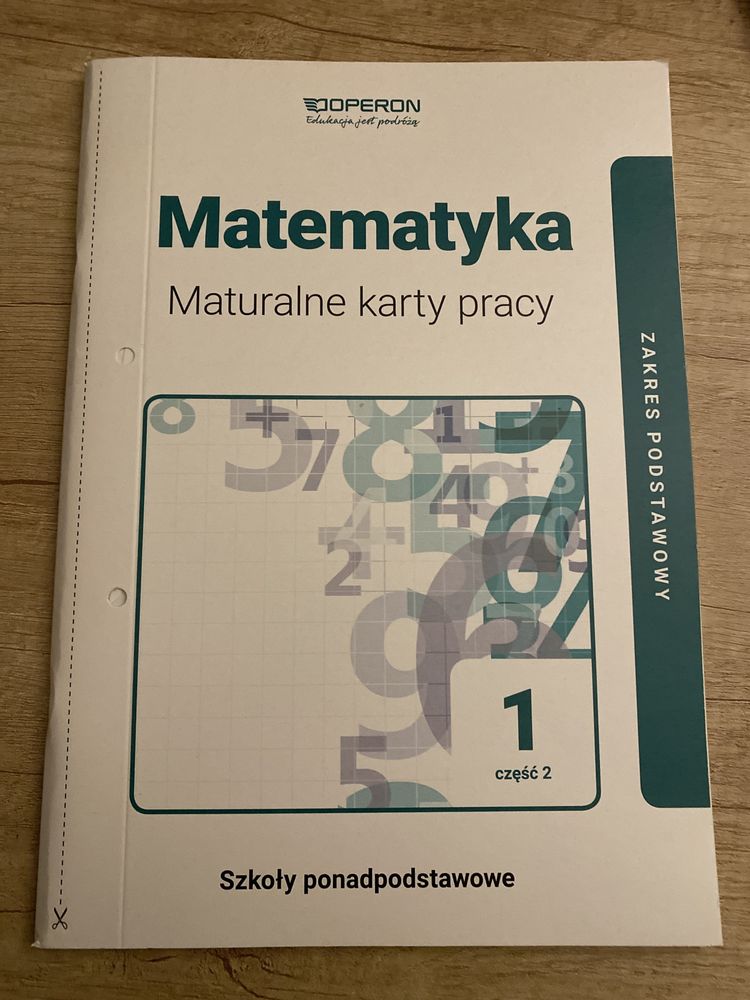 2 czesci Matematyka maturalne karty pracy