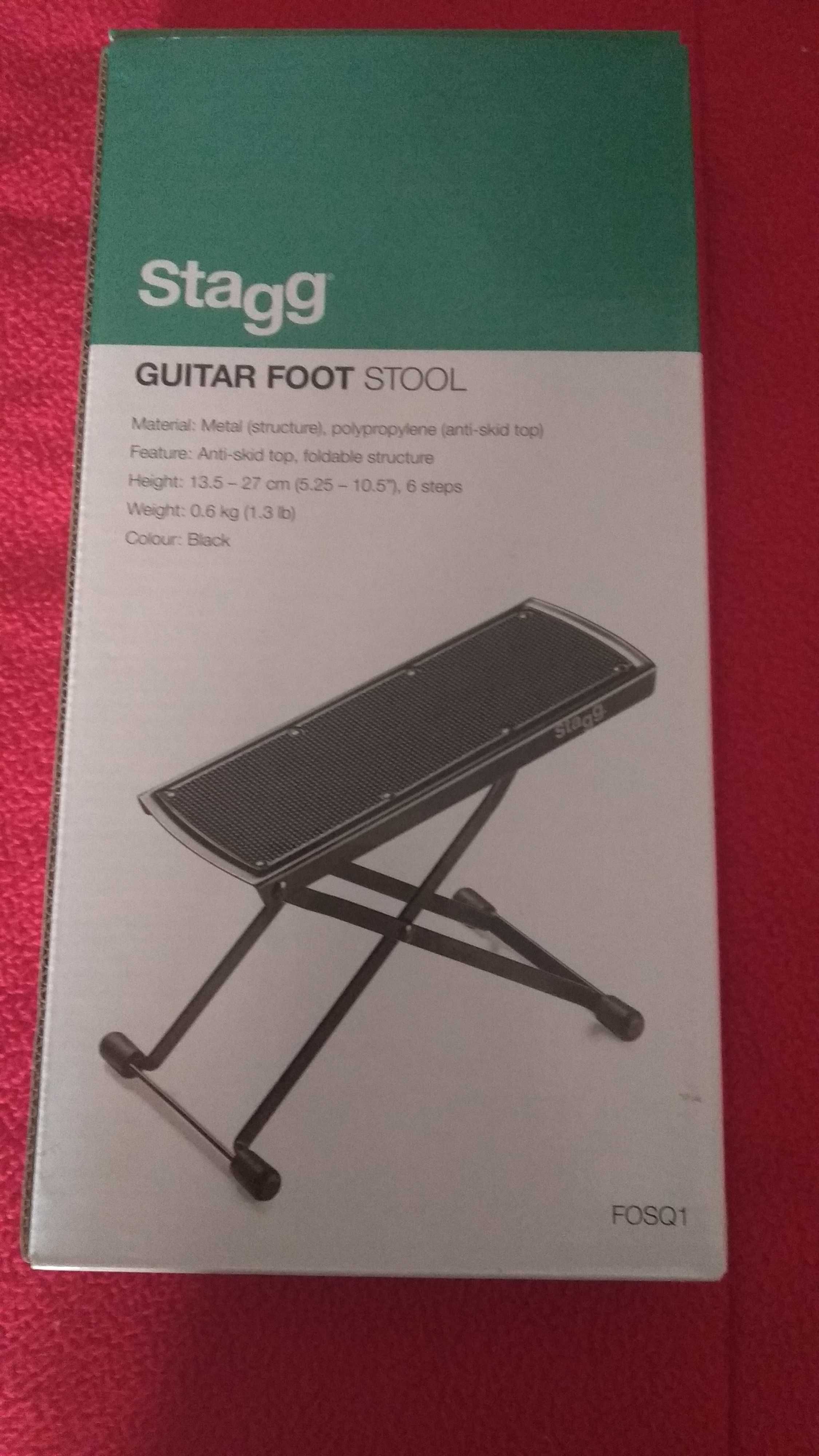 Apoio de pé para guitarra