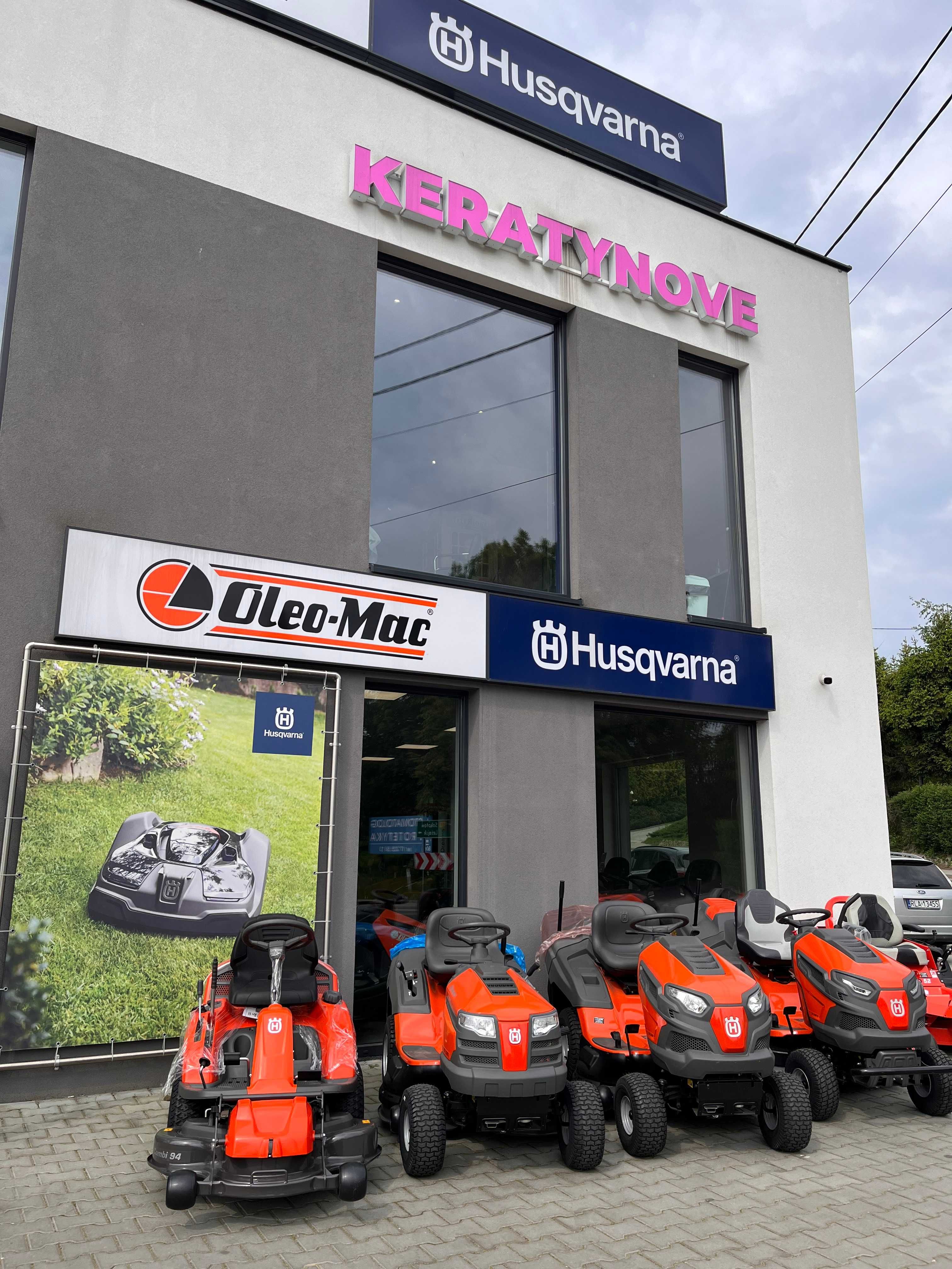 Traktor kosiarka Husqvarna KOSZ Automat NOWY ! Pompa oleju   Raty 0%