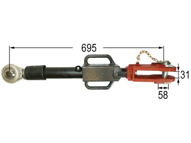 wieszak Ramię podnośnika Deutz Fahr Agrotron 106,120,135,150 Case CS